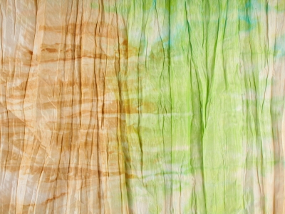 Tafta krep - zelená - BELKA