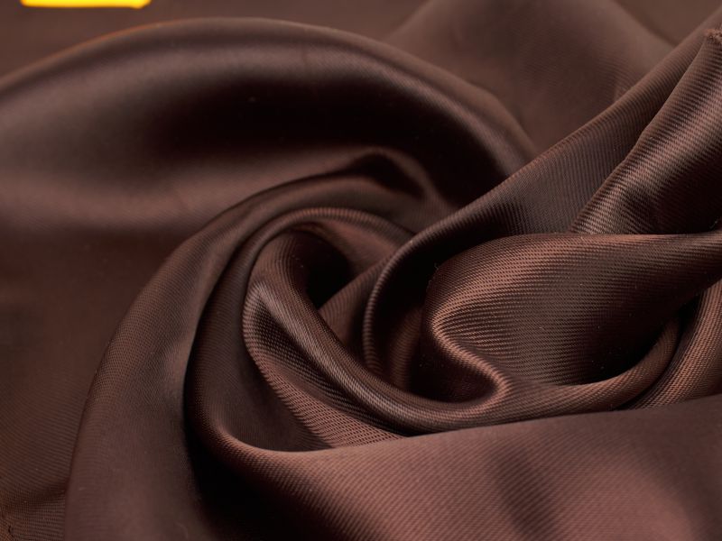 Satin Lycra dunkle Schokolade - BELKA