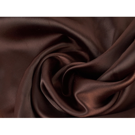 Saténová lycra tmavá čokoláda - BELKA