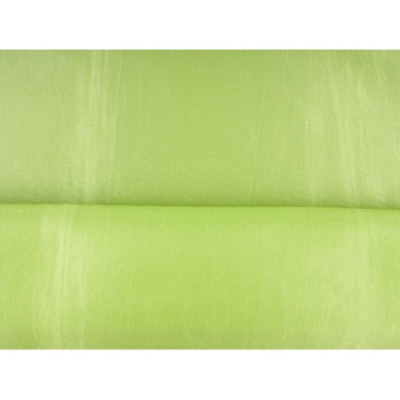 Glatt taft pastel - grøn - BELKA