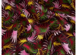 Jedwab sygnowany - Kolorowe liście - Missoni