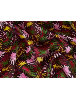 Jedwab sygnowany - Kolorowe liście - Missoni