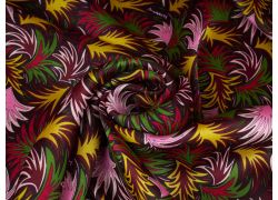Jedwab sygnowany - Kolorowe liście - Missoni