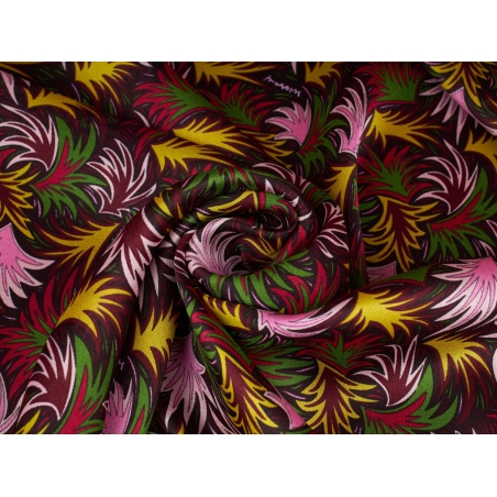 Jedwab sygnowany - Kolorowe liście - Missoni