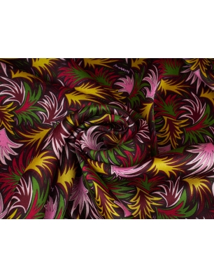 Jedwab sygnowany - Kolorowe liście - Missoni