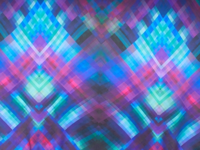 Silke Stof Signeret - Pixeler