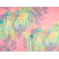 High fashion silk - tropical leaves - two colors!