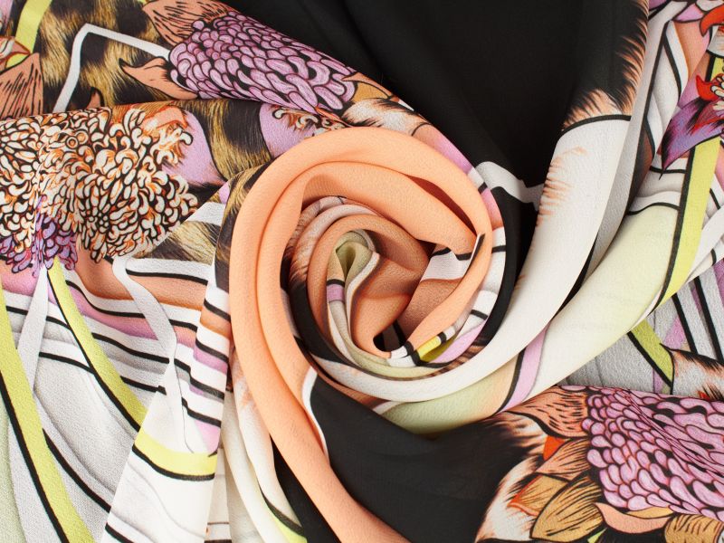Poli Sorella chiffon Cavalli motif rapport