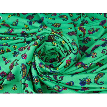 Dzianina Sorella zieleń Versace Jeanse Couture