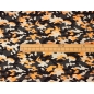 Sorella jacquard camo orange and lime