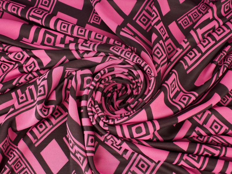 Sorella-neulos likainen vaaleanpunainen Versace