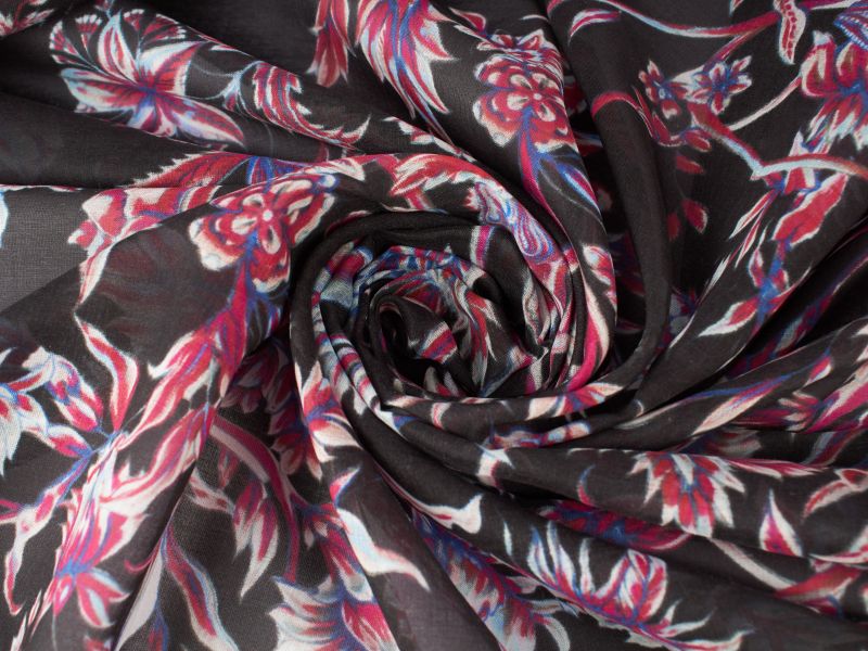 Baumwollstoff Sorellla im Cavalli-Stil