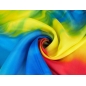 Tessuto Di Seta Firmato - tie dye