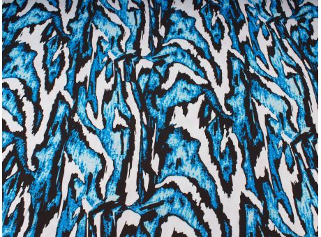 Poli Sorella szyfon - niebieska zebra