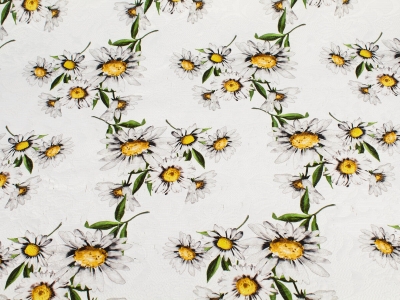 Jacquardtyg Sorella med prästkragar i Blumarine-stil
