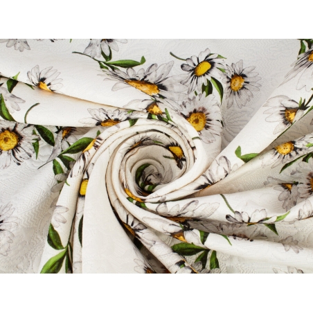 Żakard Sorella stokrotki w stylu Blumarine