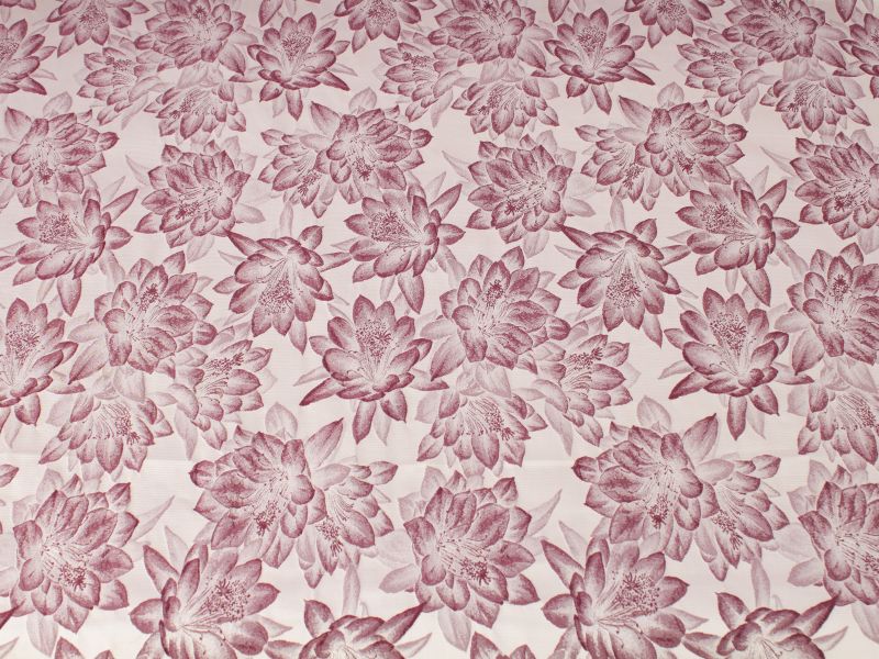Tecido Jacquard Sorella flores 3 cores