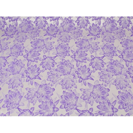 Tyget Jacquard Sorella blommor 3 färger