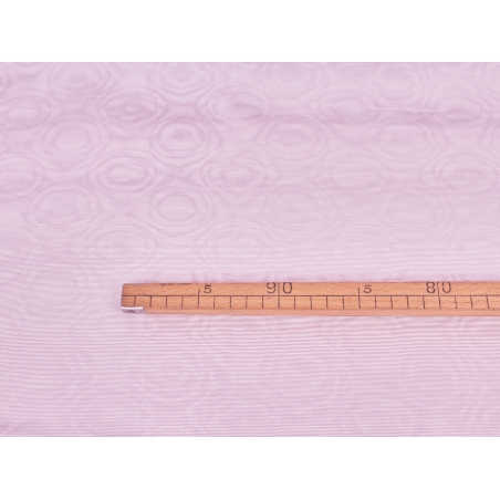 Jacquardstof Sorella satin jacquard lyserød