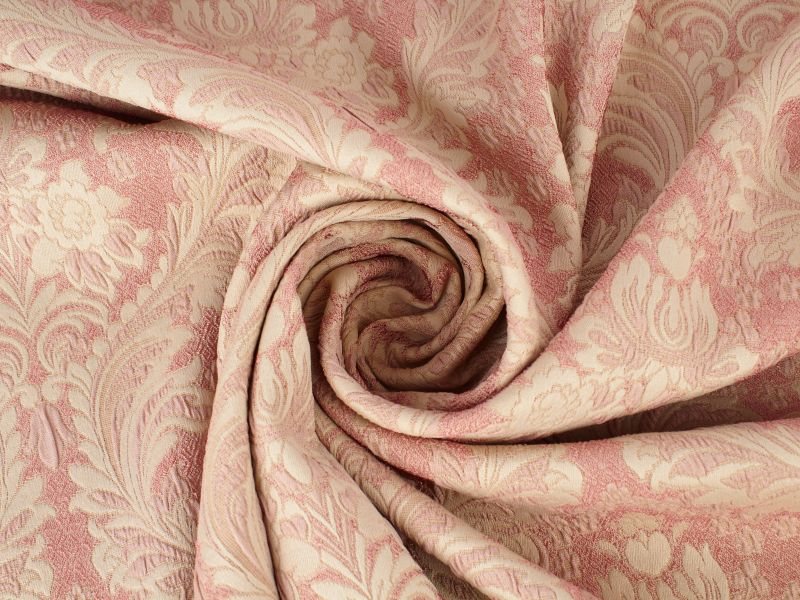 Jacquard Sorella ornament vuilroze
