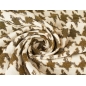 Jacquard Sorella à motif pied-de-poule