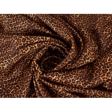 Jedwab sygnowany drobna panterka