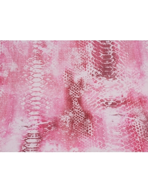 Bawełna Esperanza różowy wąż