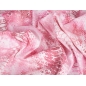 Stof Bomuld Esperanza pink slange