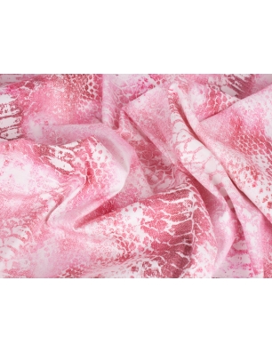Bawełna Esperanza różowy wąż