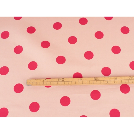 Poly Sorella - raspberry dots