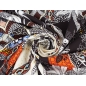 Poli Sorella květiny v srdcích vzor