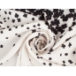 Poli Sorella fleurs noires rapport
