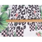 Crushed high fashion silk - natural wild