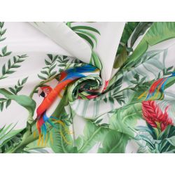 Jedwab Sygnowany - Papugi