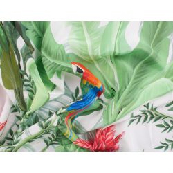 Jedwab Sygnowany - Papugi