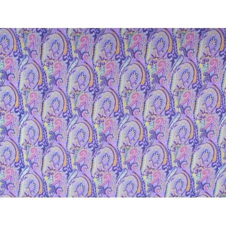 Silkkikangas Allekirjoitettu - boho Very Peri