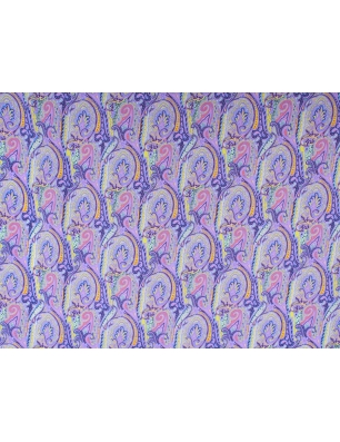 Jedwab Sygnowany - boho Very Peri