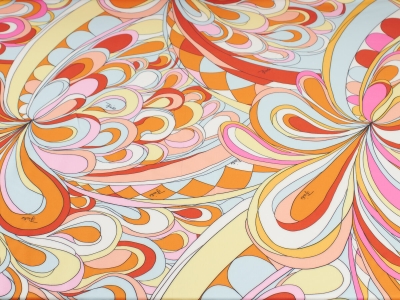 Sorella Emilio Pucci -neuleväriasteikko
