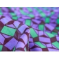 High fashion silk - geometrical signs - ungaro