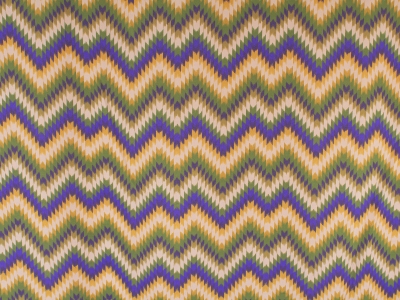 Silkkikangas, allekirjoitettu - Zikzak