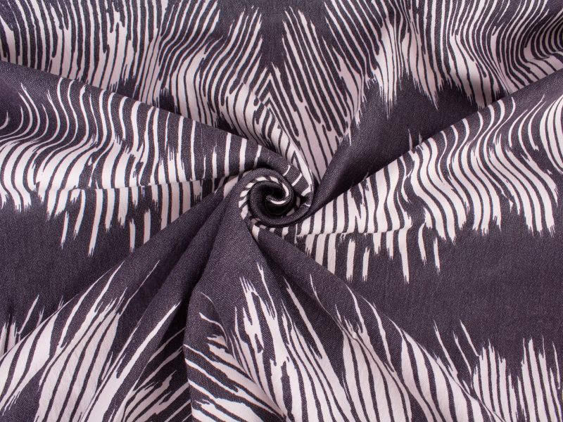 Jeansstof Maxmara - Hvide mønstre