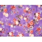 Sorella sammet lila bakgrund med blommor