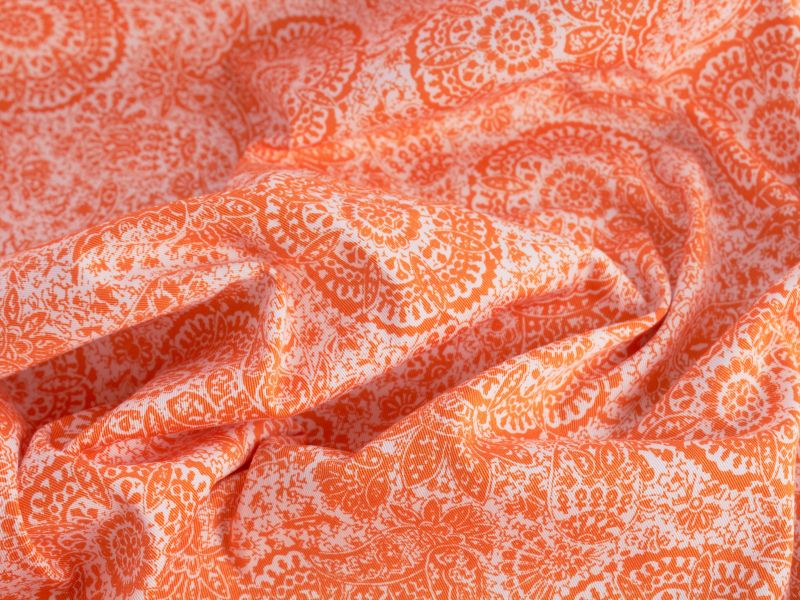 Tissu Coton LIDO Rosettes - Deux couleurs !