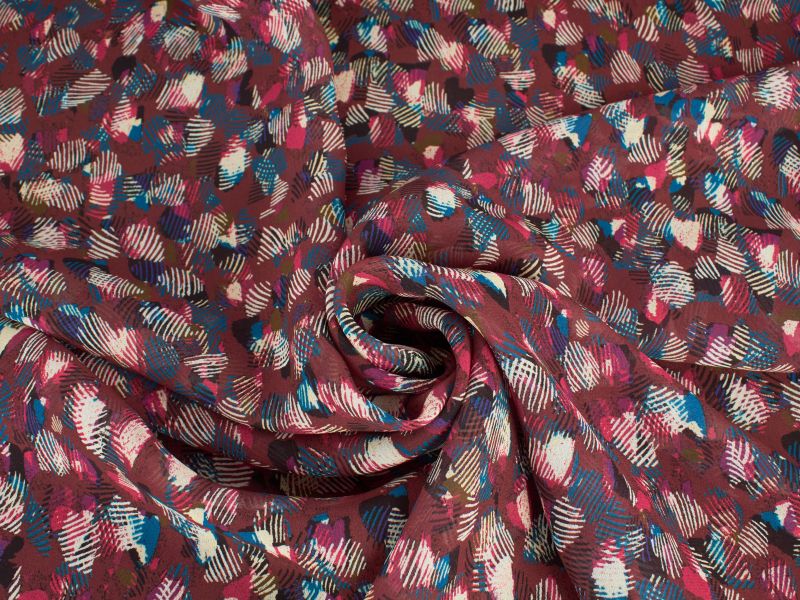 Wiskoza Aronia - kolorowa abstrakcja