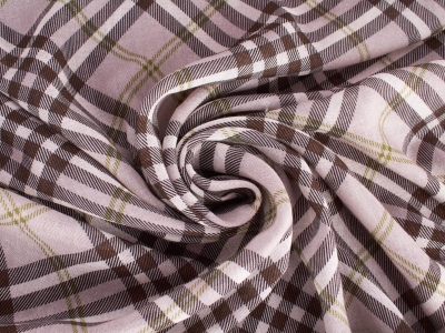 Tyget Viskos Moulin - Rutig - 2 färger