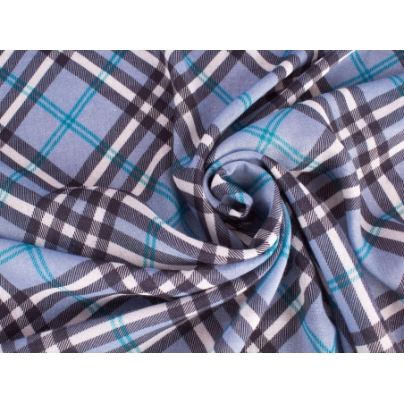 Wiskoza Moulin - Kratka - 2 kolory