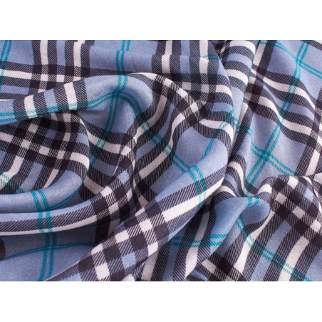 Tessuto Viscosa Moulin - Quadretti - 2 colori