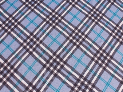 Viscose Moulin - Carreaux - 2 couleurs