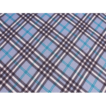 Viscose Moulin - Carreaux - 2 couleurs