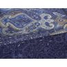 Dzianina Maracuja - Granatowe Paisley